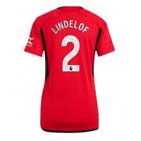Manchester United Victor Lindelof #2 Hemmatröja Dam 2023-24 Kortärmad